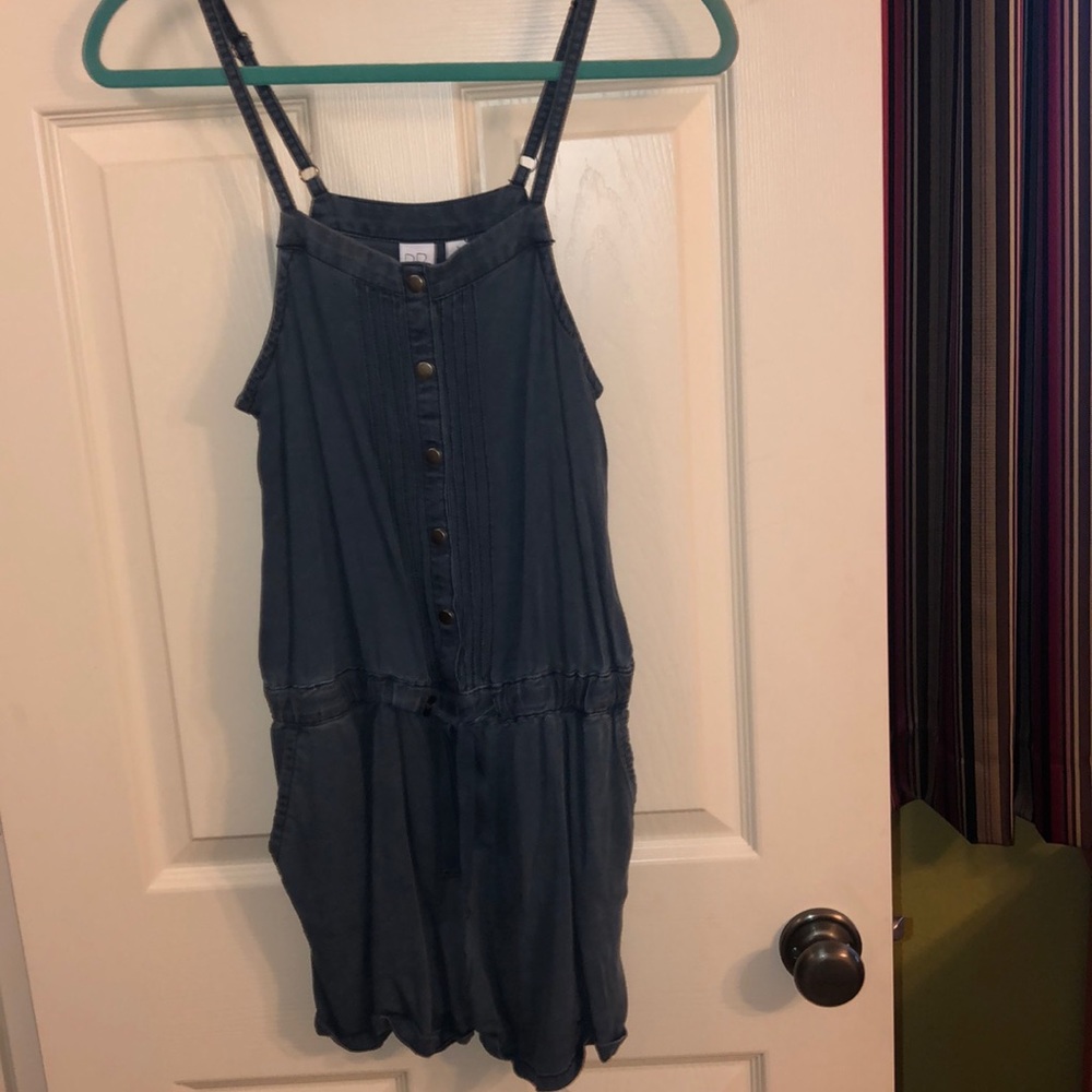 BP. Denim Romper